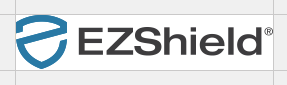 Clear space around EZShield logo